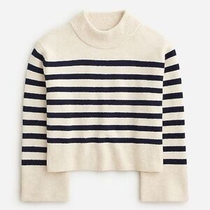 Chunky crewneck sweater in Supersoft yarn J.crew